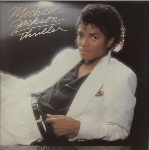 Michael Jackson Thriller - 1st - EX UK vinyl LP album (LP